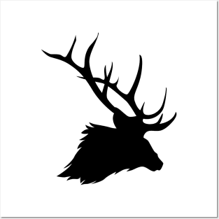 Elk Head Posters and Art